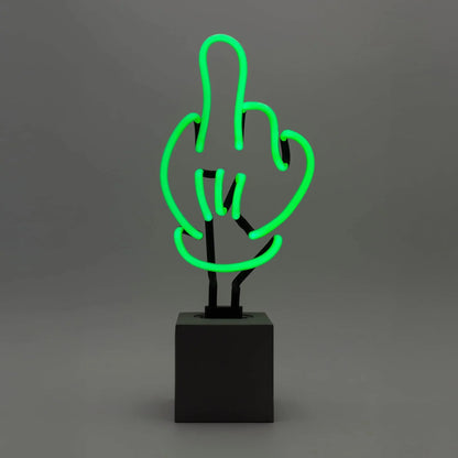 Neonlampe Hand "Fuck"