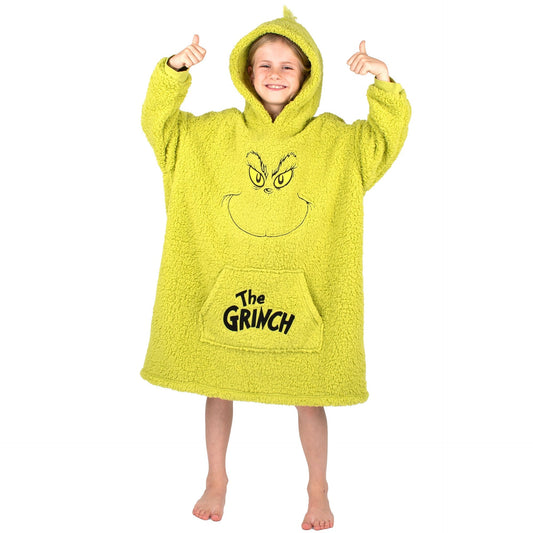 Oversized Blanket Hoodie – The Grinch Oversized Blanket