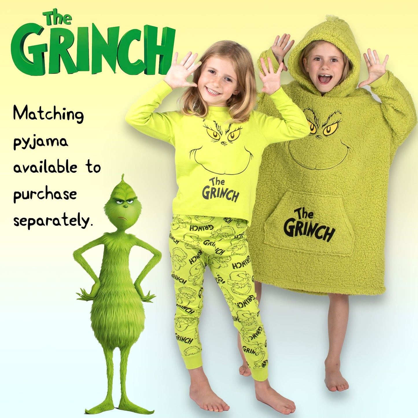 Sweat plaid oversize – The Grinch Oversized Blanket