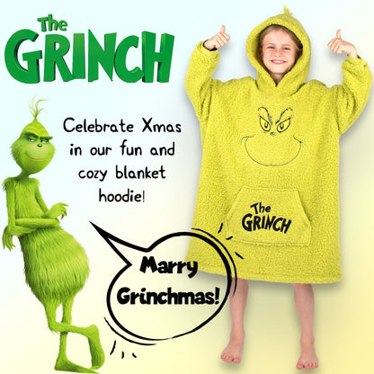 Sweat plaid oversize – The Grinch Oversized Blanket