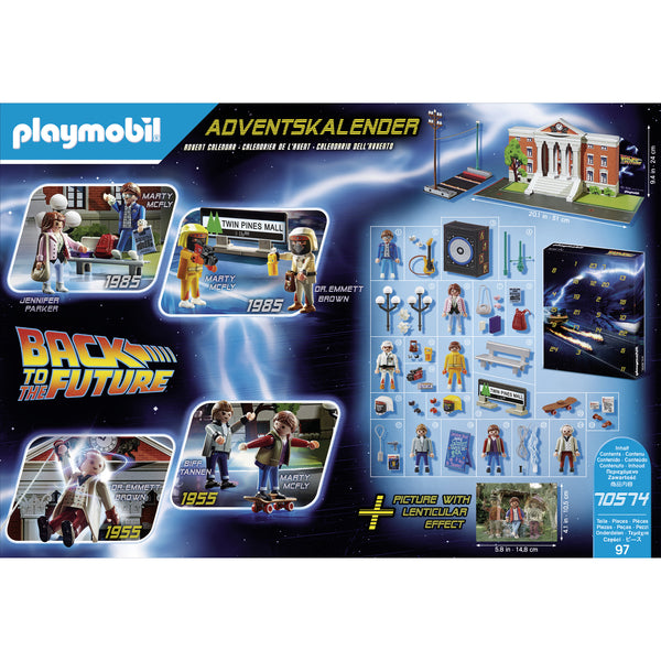 Playmobil Retour vers le futur 3 Calendrier de l'avent
