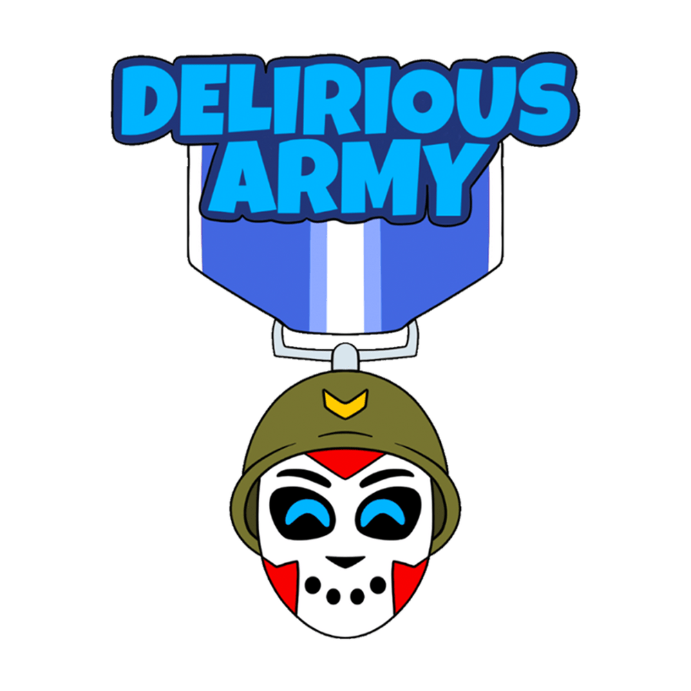 H2O Delirious Army Pin