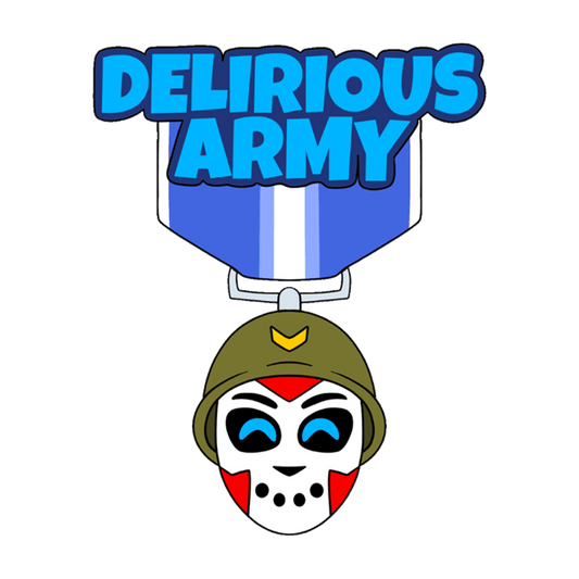 H2O Delirious Army Pin