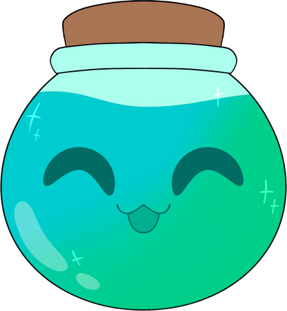 Halloween Potion Stickie (6in)