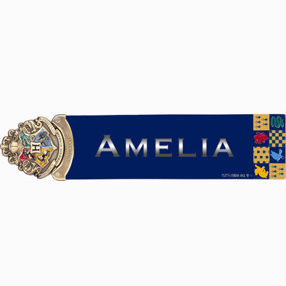 Marque-page Harry Potter – Crest Navy bleu