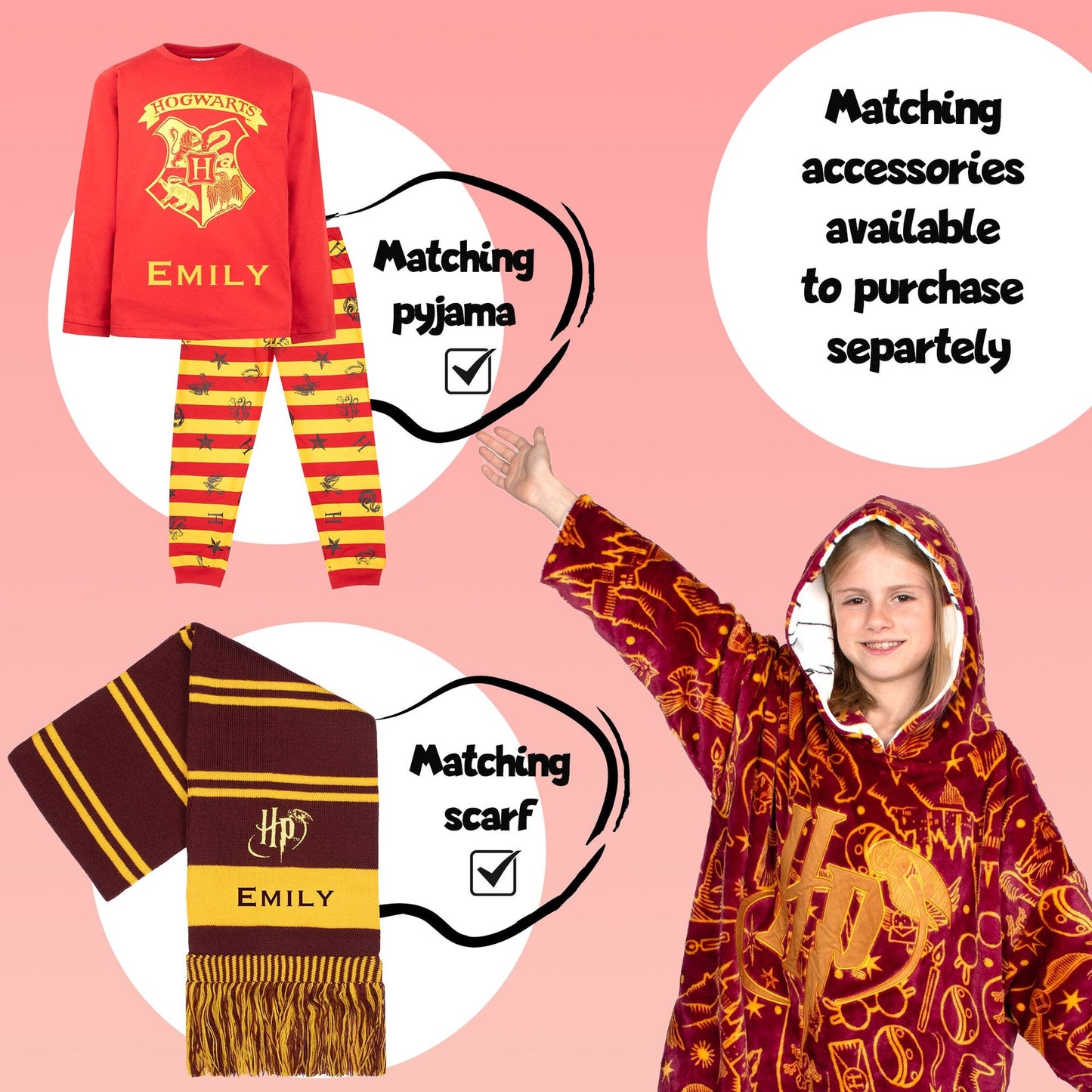 Sweat à capuche Harry Potter – Oversized Blanket