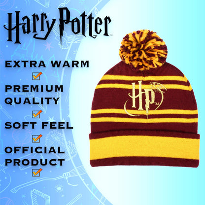 Harry Potter Winter Hat – Burgundy