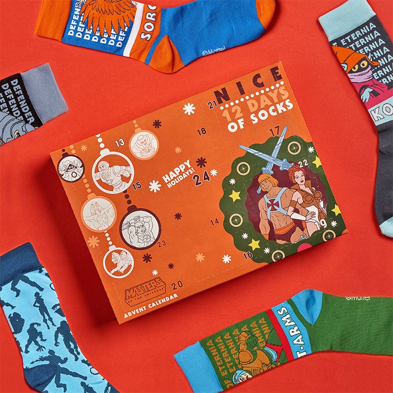 Calendrier de l'avent Chaussettes He-Man and the Masters of the Universe - Nice