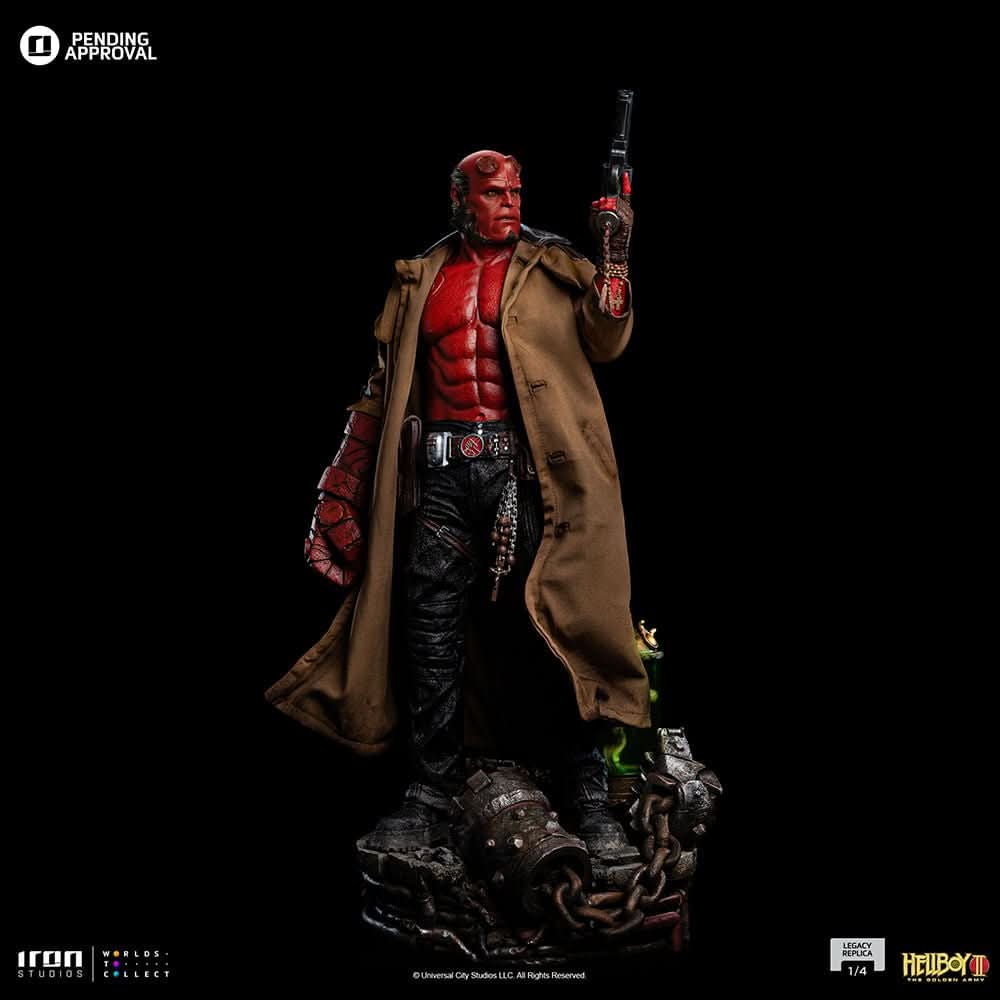 Hellboy Statue - Hellboy 2: The Golden Army - Legacy Replica 1/4