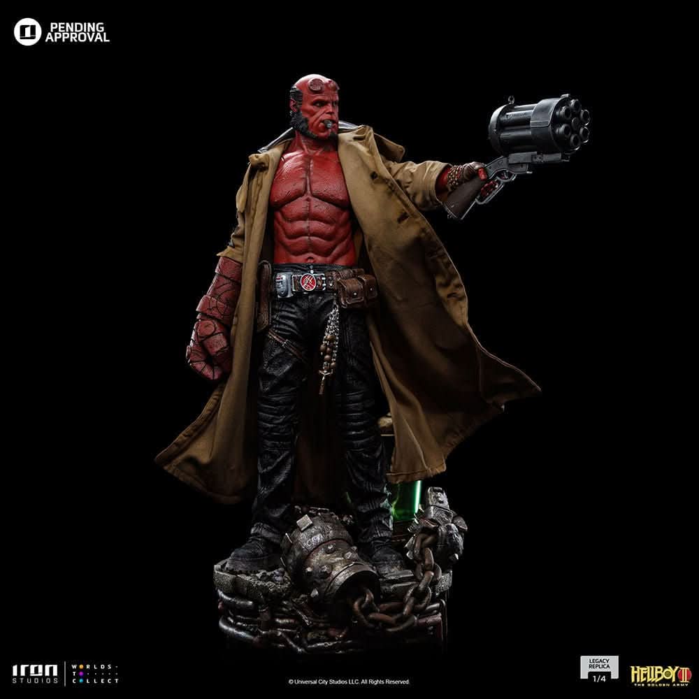 Hellboy Statue - Hellboy 2: The Golden Army - Legacy Replica 1/4