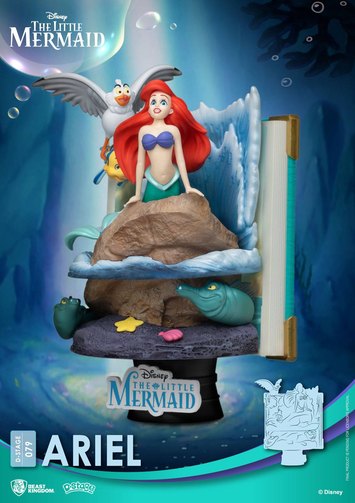 Diorama D-Stage Story Book Series Ariel