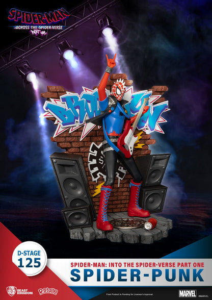 Spider-Punk-Diorama D-Stufe