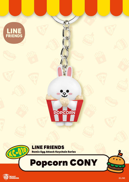 Mini EGG Attack - Line Friends keychain