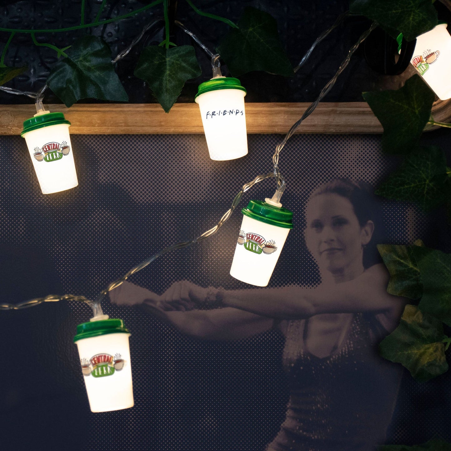 Friends Light Garland – Tassen von Central Perk 