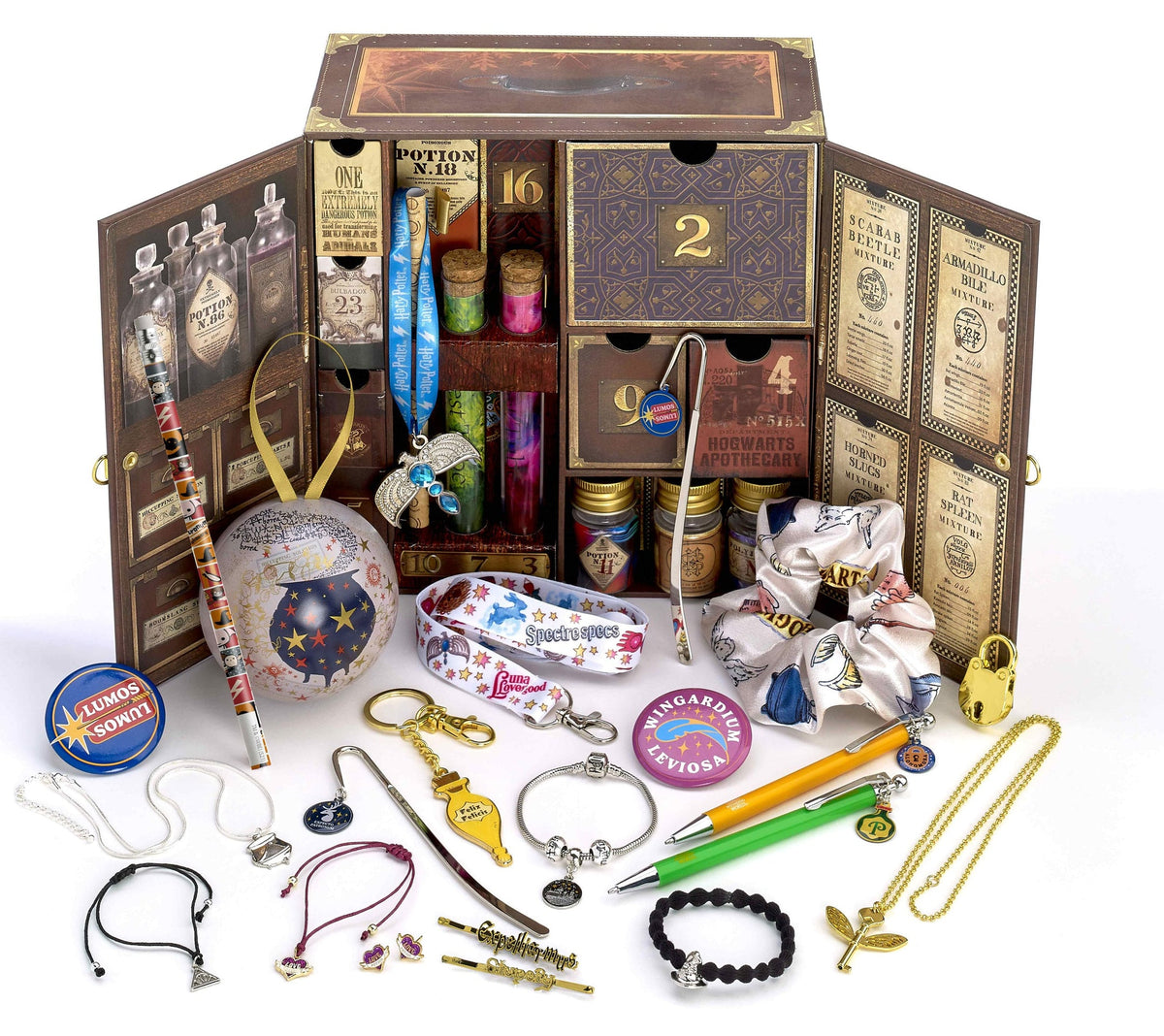 Calendrier de l'Avent Harry Potter - Bijoux & Accessoires Potions – vue principale