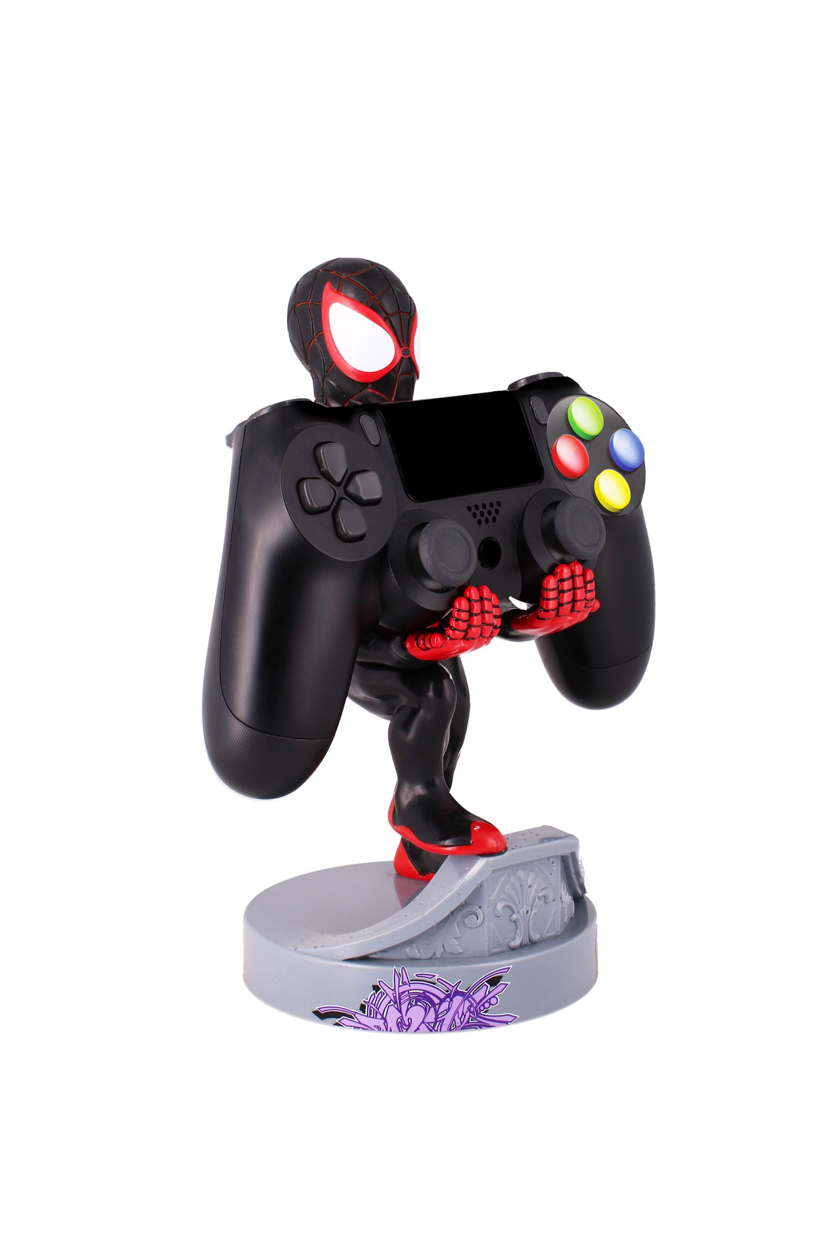 SPIDER-MAN MILES MORALES - 20cm Figure - Spider-Man Cable Guy Controller  & Mobile Stand - Miles Morales Exquisite Gaming – le Comptoir du Geek