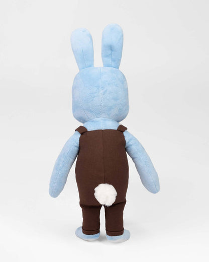 Peluche Robbie le Lapin Bleu