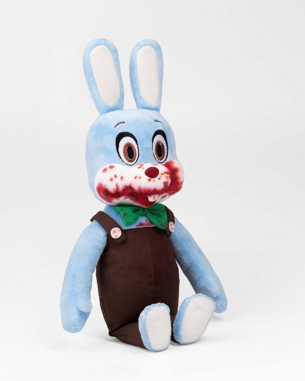 Peluche Robbie le Lapin Bleu