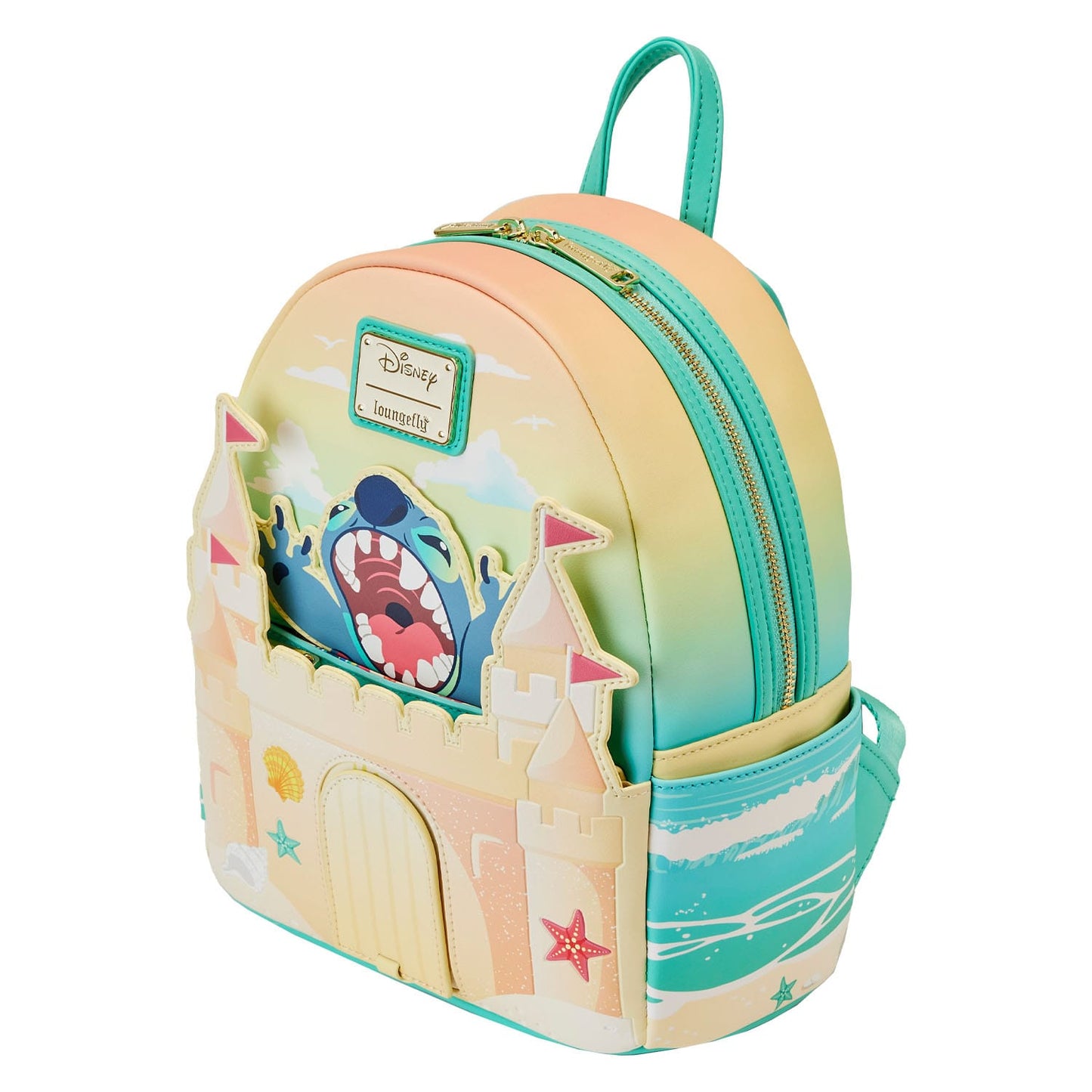 Mini backpack Lilo and Stitch - Stitch Sandcastle Beach Surprise