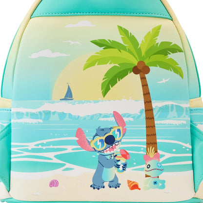 Mini -Rucksack Lilo und Stich - Stitch Sandcastle Beach Überraschung