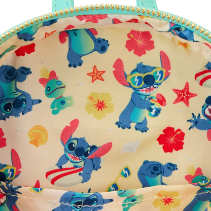 Mini backpack Lilo and Stitch - Stitch Sandcastle Beach Surprise