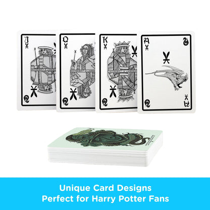 Jeu de cartes Harry Potter - Serpentard - vue 3