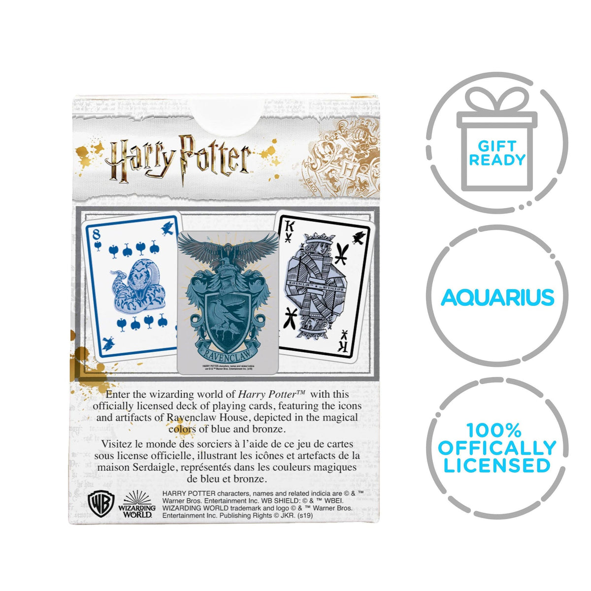 Jeu de cartes Harry Potter - Serdaigle - vue 5