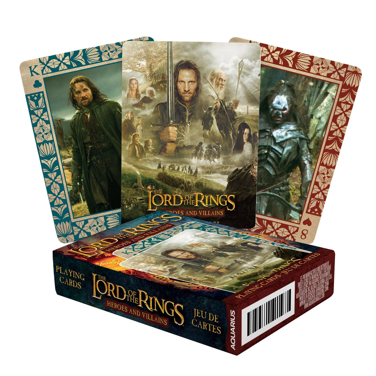 Jeu de cartes Le Seigneur des Anneaux - Héros & Villains - vue 1