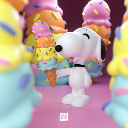 Eiscreme Snoopy