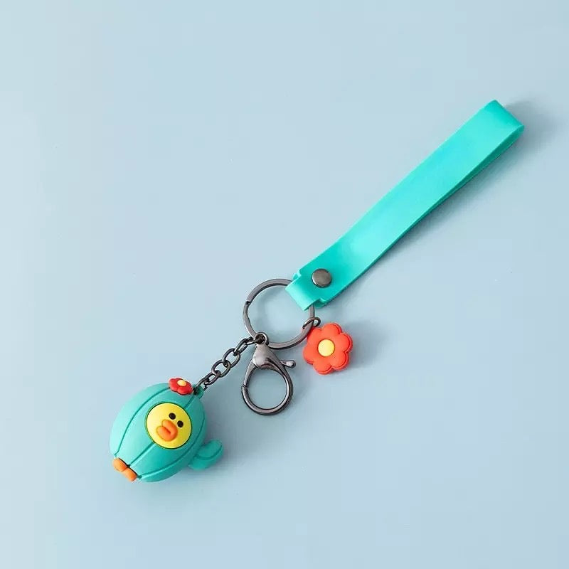 Porte-clés Canard Cactus – visuel produit