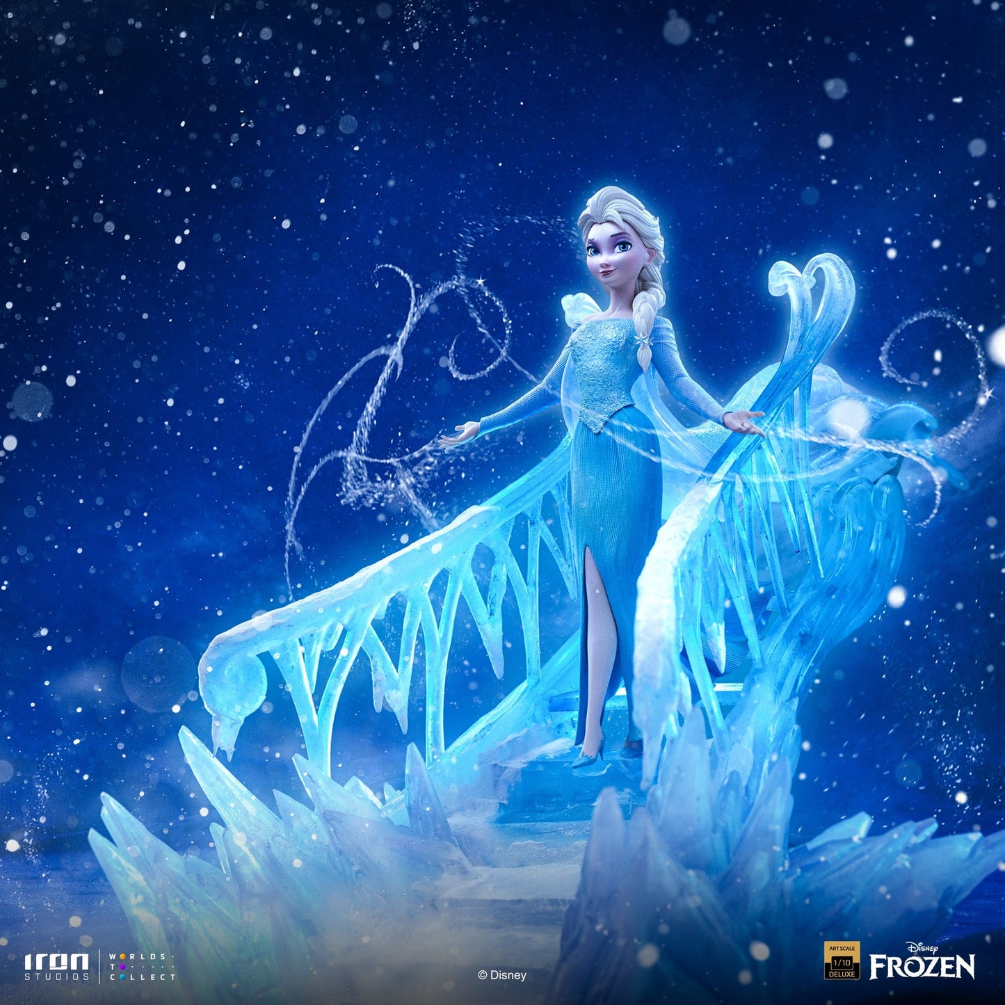 Statue Elsa Deluxe Frozen Art Scale 1/10 – Iron Studios