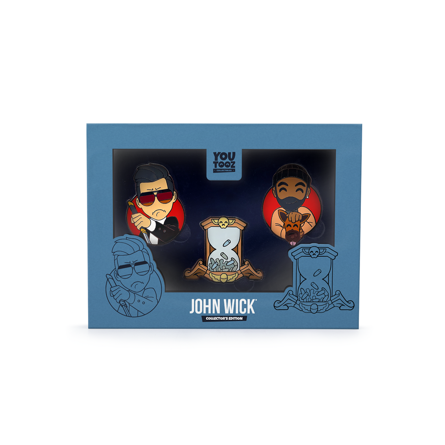 John Wick Pin-Set (Kapitel 4)