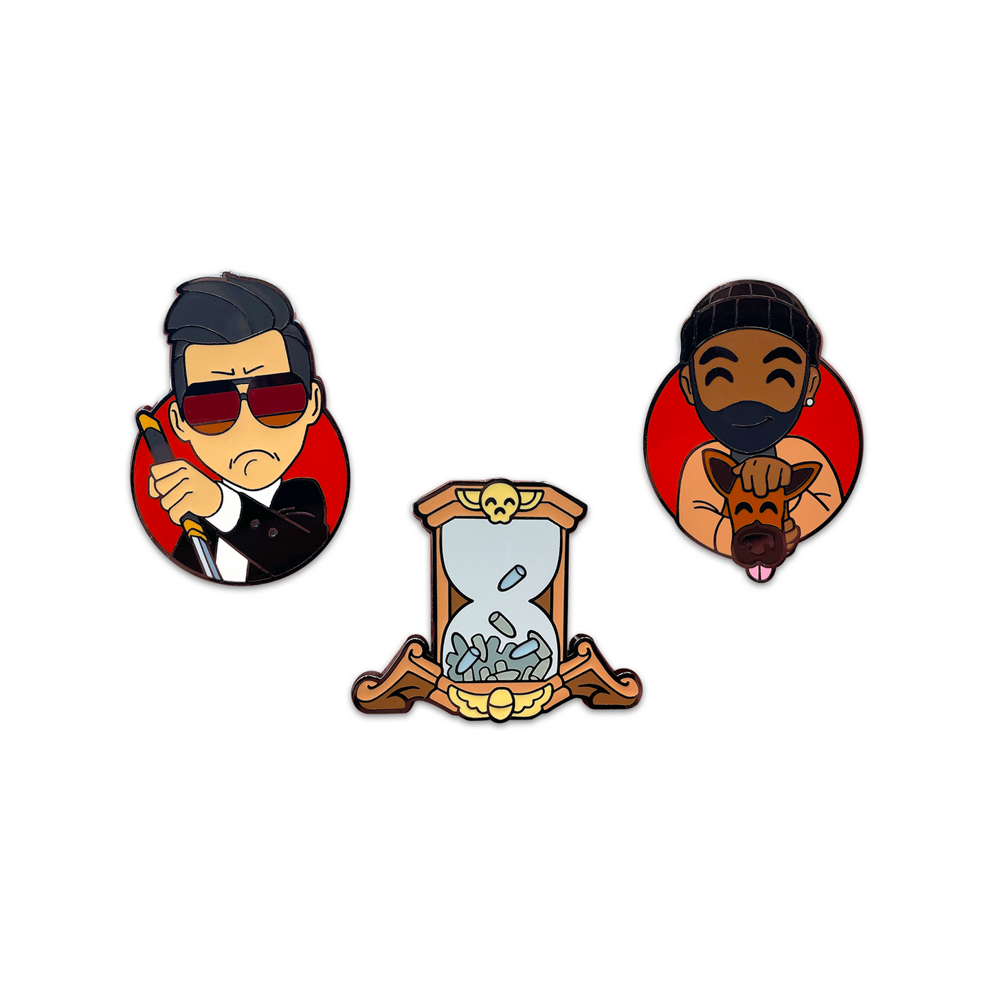John Wick Pin-Set (Kapitel 4)
