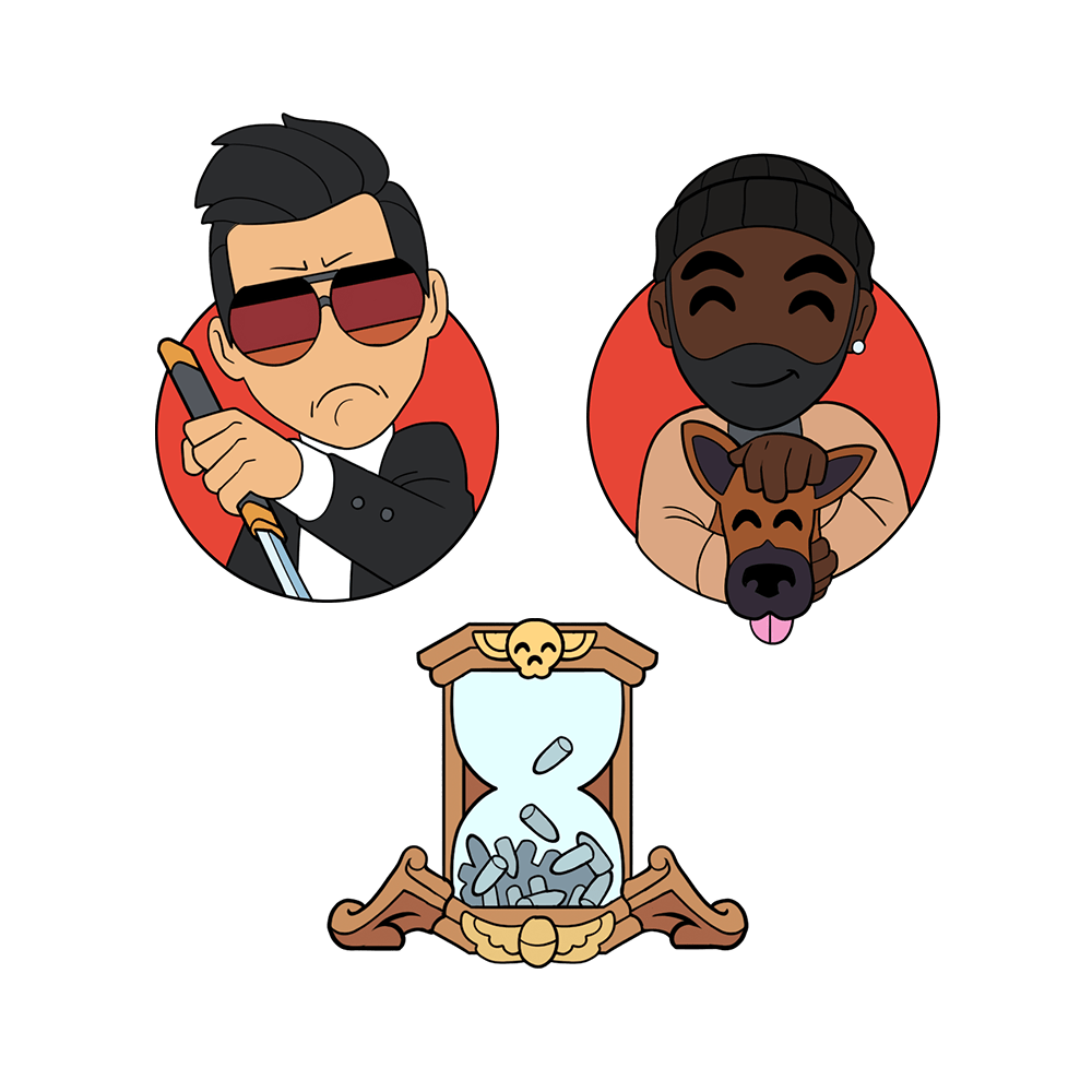 John Wick Pin-Set (Kapitel 4)