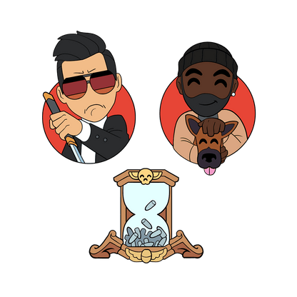 John Wick Pin-Set (Kapitel 4)