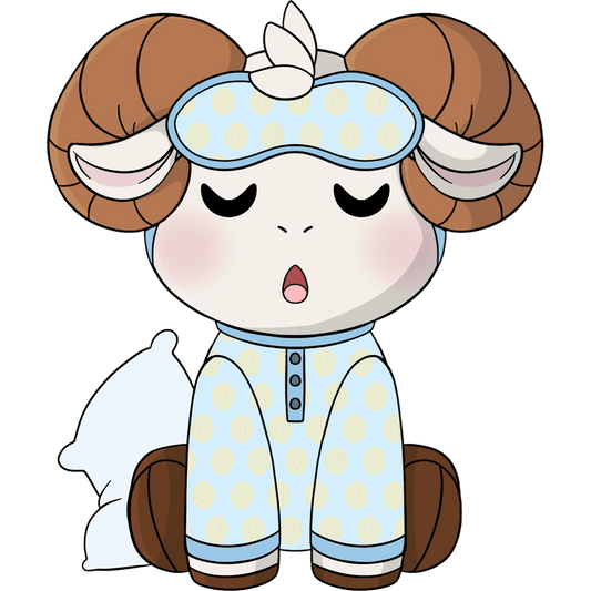 Jschlatt Sleepy Ram (30 cm)