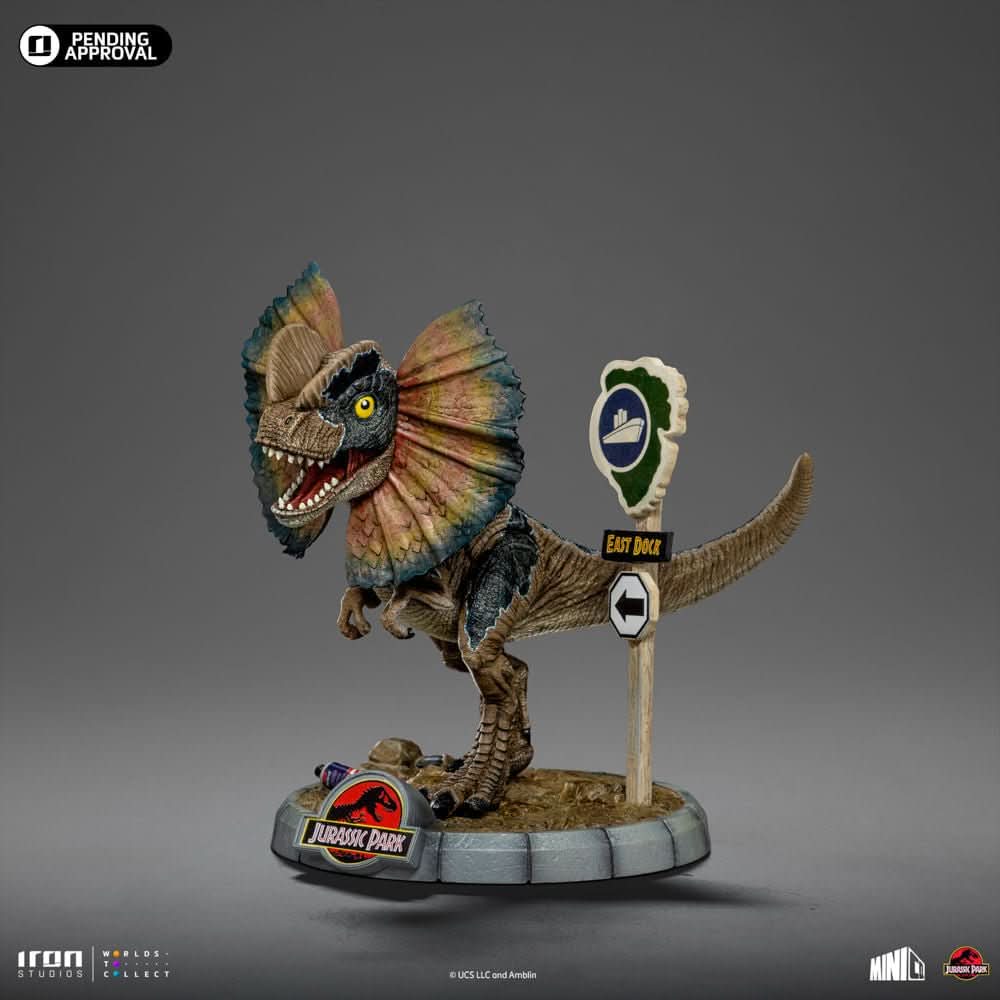 Figurine Dilophosaurus - Jurassic Park - Mini Co.