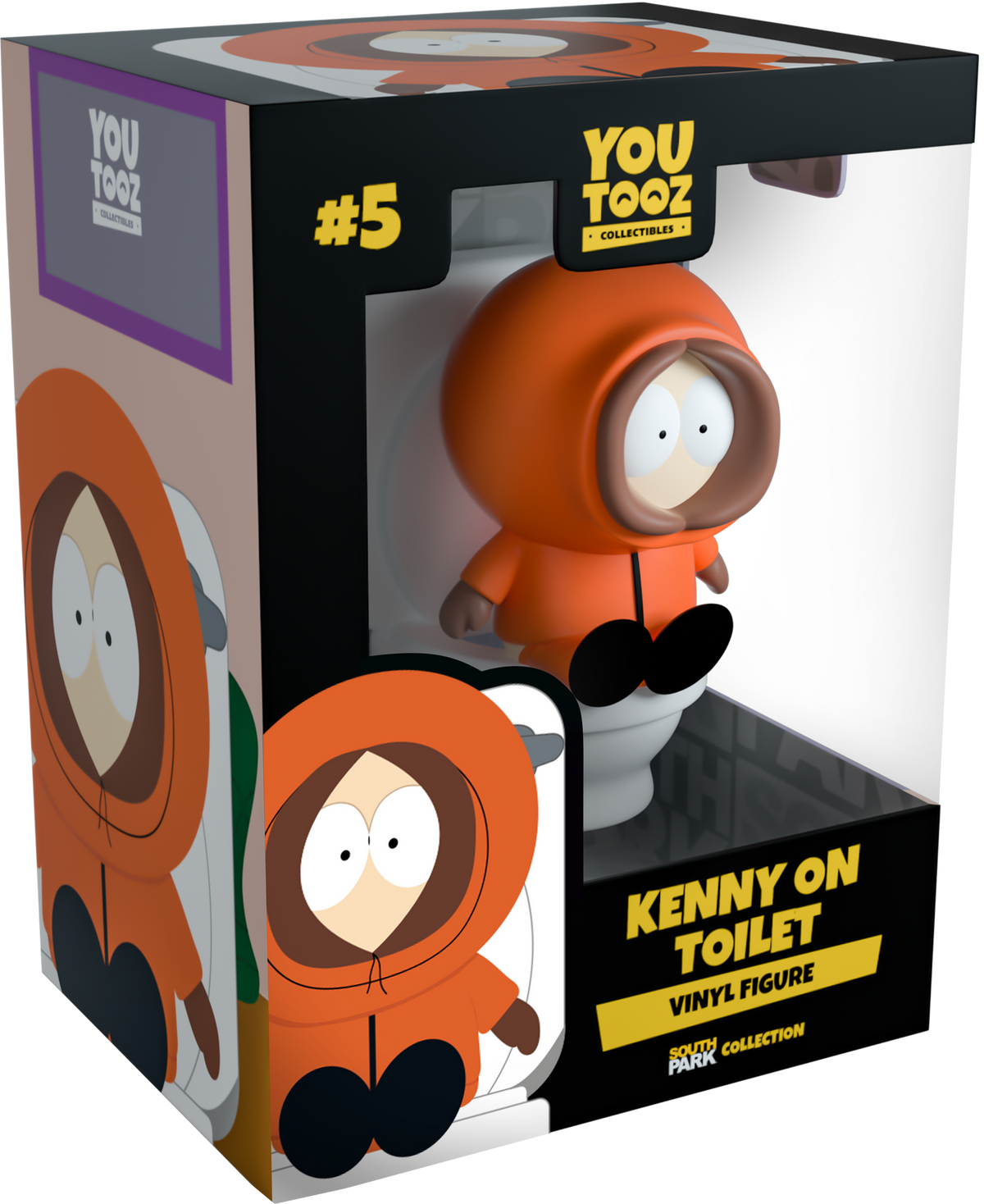 Kenny auf der Toilette