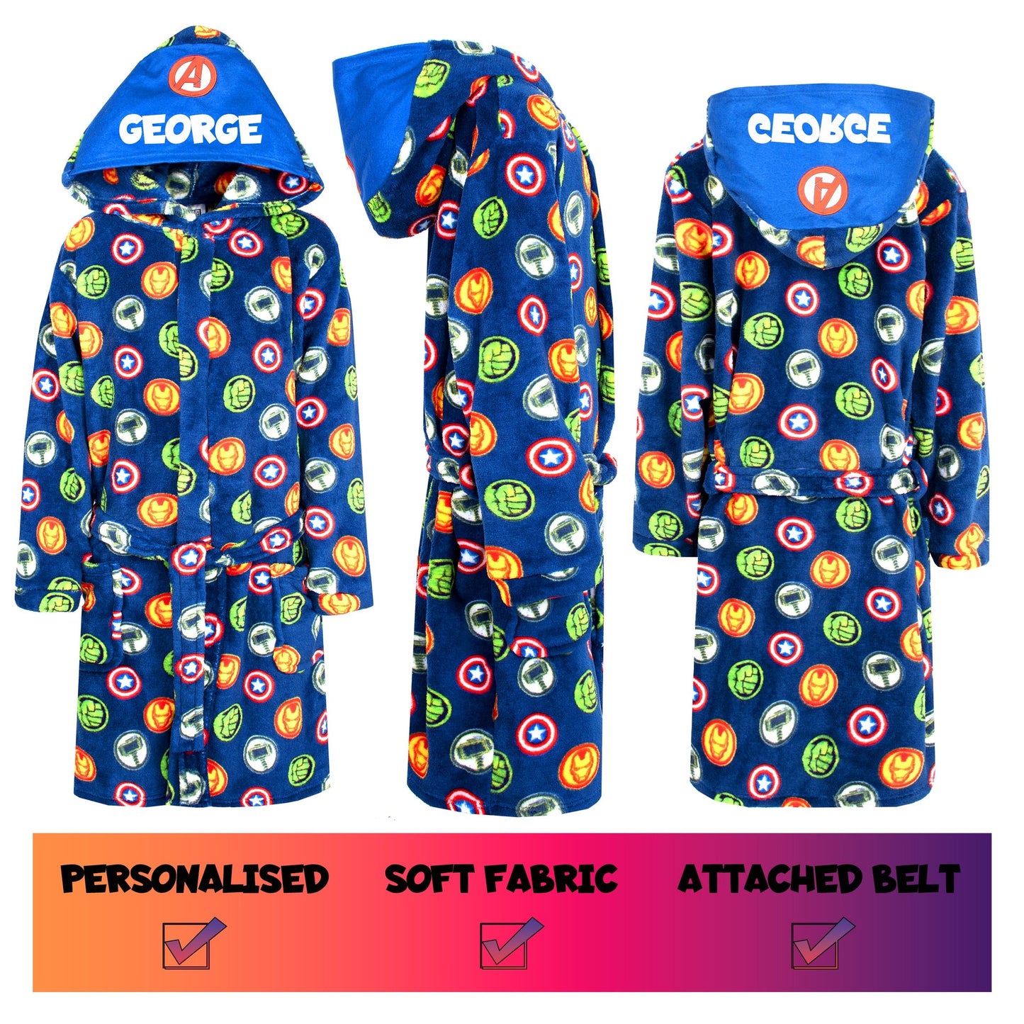 Marvel Dressing Gown – Avengers