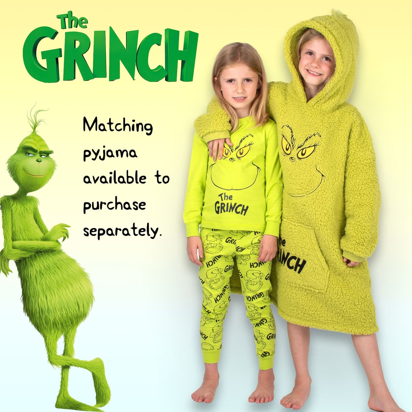 Sweat plaid oversize – The Grinch Oversized Blanket