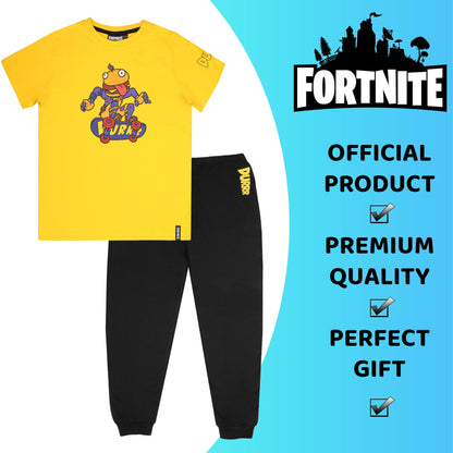 Fortnite Pyjamas with Durr Burger Beef Boss Motif