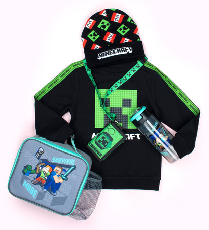 Minecraft Bottle avec paille 700ml – Steve & Alex