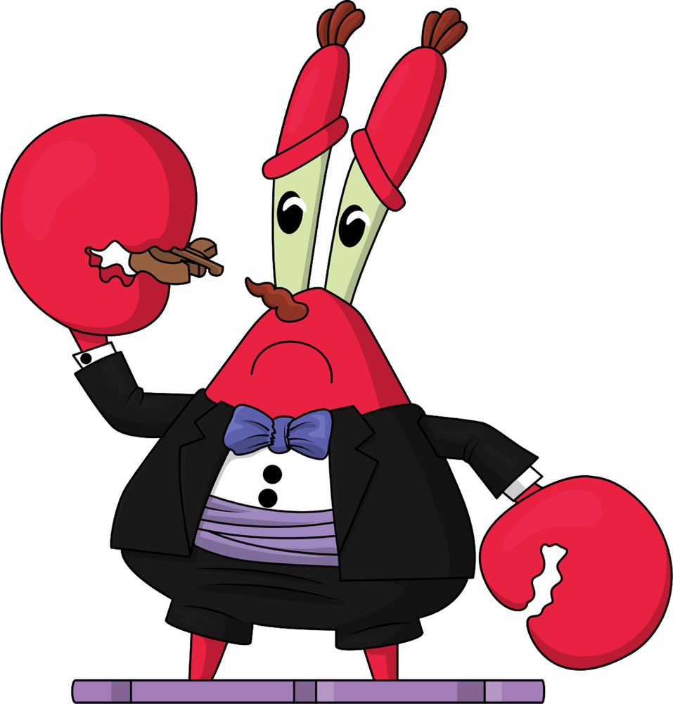 Mr. Krabs and the Smallest Violin