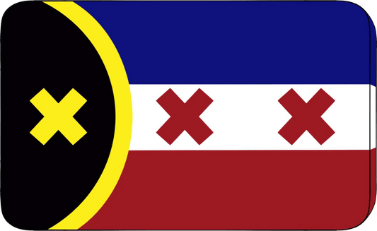 L'Manberg Flagge Plüschtier (30 cm)