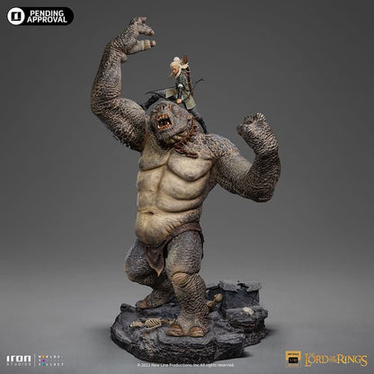 Legolas vs Cave Troll Statue - The Lord of the Rings - BDS Art Scale 1/10