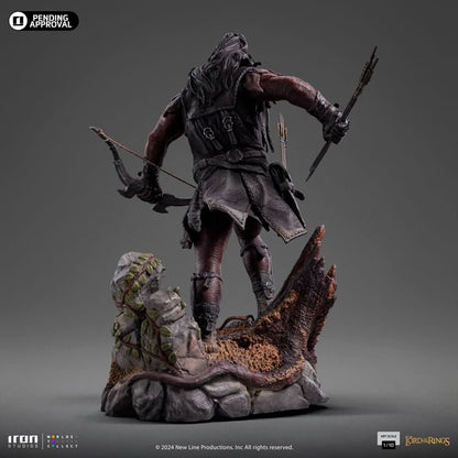 Lurtz Uruk-Hai Leader Statue - The Lord of the Rings - Art Scale 1/10 - The Fellowship of the Ring