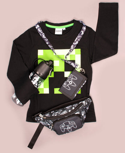 Minecraft Top – noir