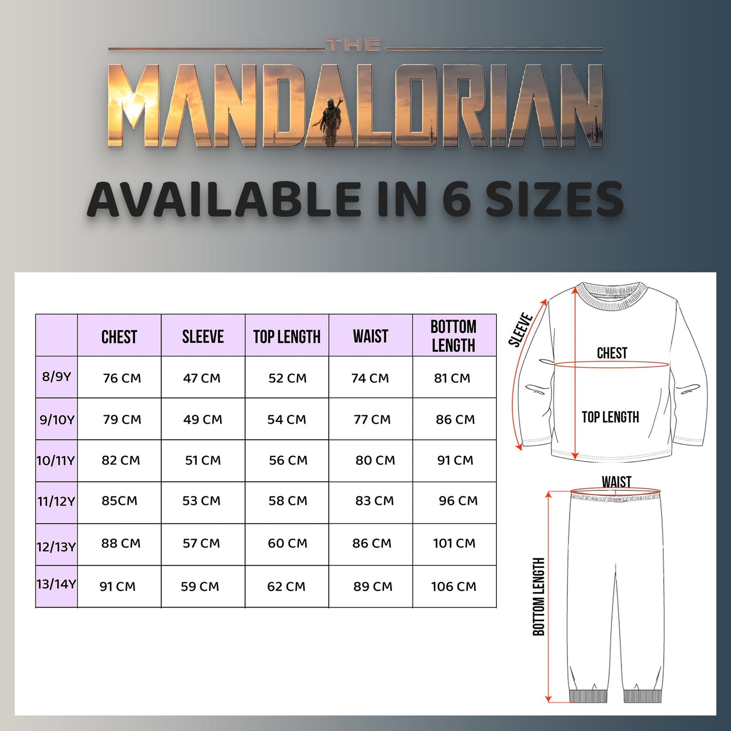 Star Wars Pyjama – Mandalorian