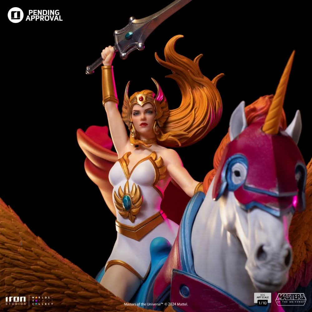 She-Ra and Swift Wind Statue - Masters of the Universe - Art Scale 1/10