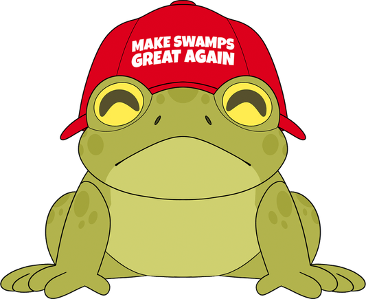 Conservative Frog Plush (9in)